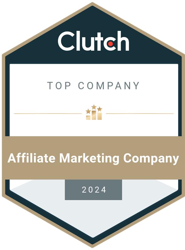 Top Clutch Affiliate Marketing Company 2024 Award